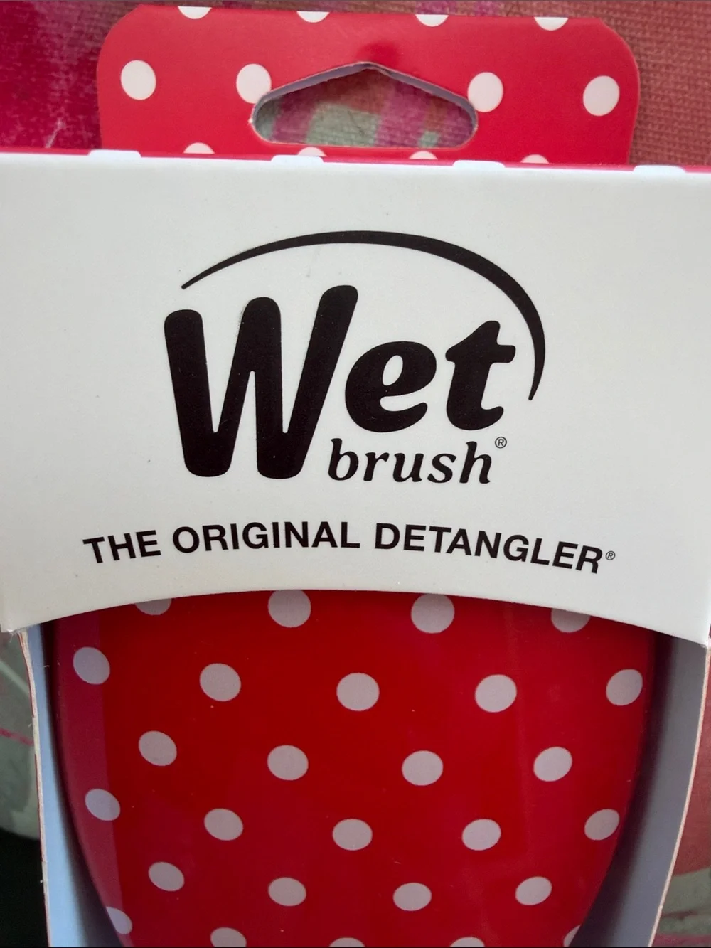 Wet Brush Limited Edition Red Polka Dot Original Detangler